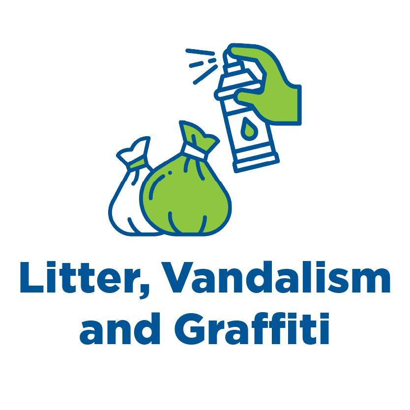 Litter, Vandalism and Graffiti